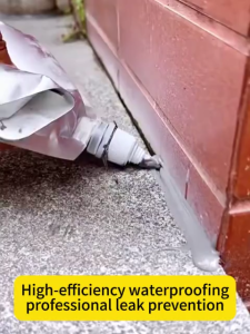 【Buy 4 get 2 free】Roof Leak Sealing Glue High Elasticity Anti-Cracking Waterproof Ground Crack Repair Glue Waterproof Glue Sealant Repair Leaks In Roofs Exterior Walls