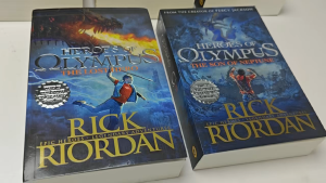 Percy Jackson Season 2 Olympian Volume 5 Heroes of Olympus childrens and adult reading materials  by Rick Riordan