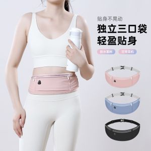 Women Running Belt Sports Waist Bag Reflective Waterproof Fanny Belt Bag for Jogging Outdoor Cycling Motorcycle
