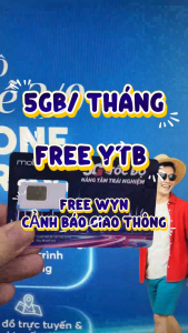 ( SIÊU RẺ ) SIM 5G MOBIFONE CHUYÊN LẮP Ô TÔ - FULL DATA TỐC ĐỘ CAO KHÔNG GIỚI HẠN - XEM Y0UTUBI  WYN THẢ GA - TRỌN GÓI 12 THÁNG KHÔNG NẠP TIỀN . FREESHIP - CHƯA KÍCH HOẠT