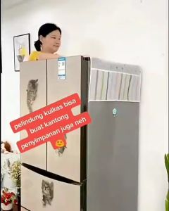 SCOTT - Cover Kulkas / Taplak kulkas / Penutup Atas KULKAS (RANDOM)-SCOOT