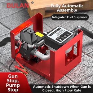 DULAN | Self-priming Large Flow Fuel Pump with Meter