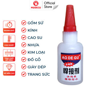 Keo Dán Đa Năng Siêu Dính Mọi Chất Liệu Cực Mạnh - Dán Gỗ Thuỷ Tinh Kim Loại Sắt Gốm Sứ Nhựa Vải - Mẫu Mới 2022 Nâng Cấp Chất Keo - Modeco