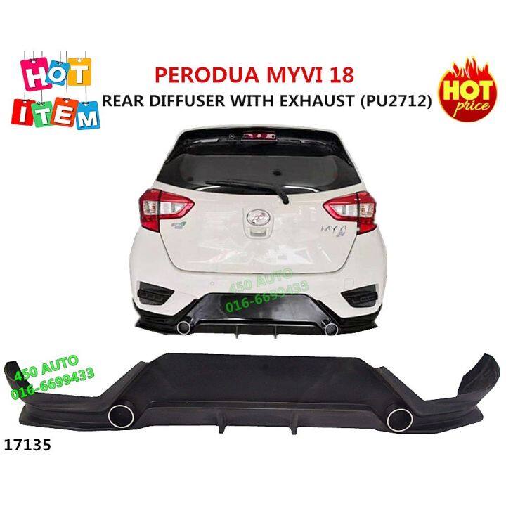 Myvi 2020 shop rear skirt