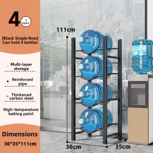 WUBUWEI | Multi-layered Bucket Storage Rack