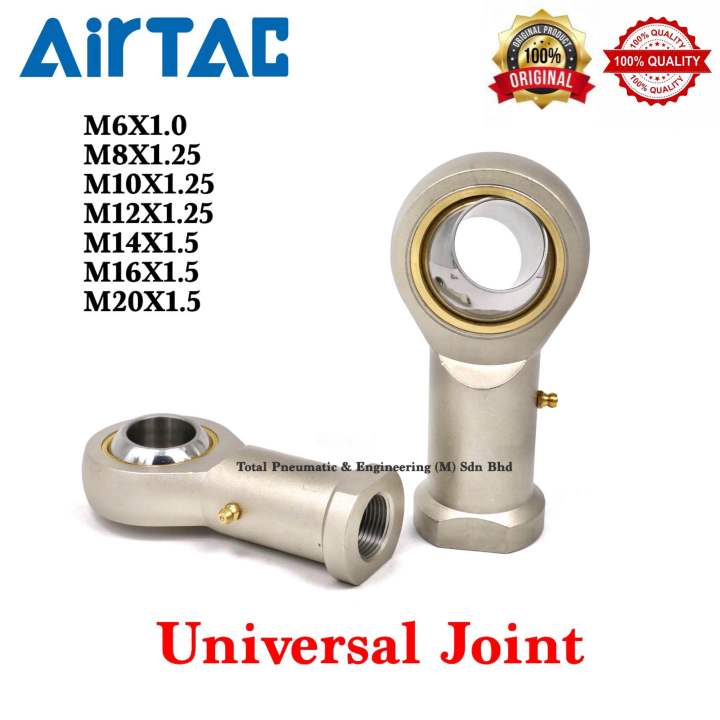 AirTAC Universal Joint For Pneumatic Air Cylinder Rod End Eye Joint