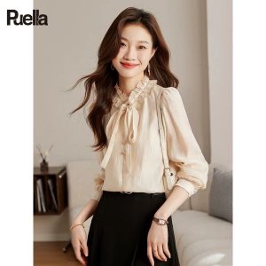 puella | Elegant V-Neck Blouse