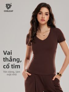 COSLEAF | Áo Thun Thể Thao Giúp Gầy và Co Dãn