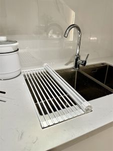 Foldable Kitchen Sink Drainer Basket Dishwashing Vegetable Washing Drain Pad Storage Rack Sink Pool Special Use Kitchen Tools