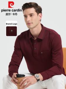 Pierre Cardin | Mens Autumn Polo Shirt Fall Long Sleeve T-Shirt