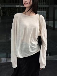 QINGNAER | Unique Soft Lazy Long Sleeve T-Shirt