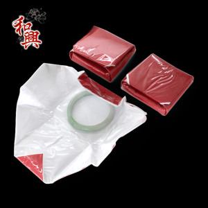 Jade Bracelet Packs Red Paper Bag Jade Emerald Wrapping Paper European Bag Display Shockproof Bag Jewelry Box Gold Shop Paper
