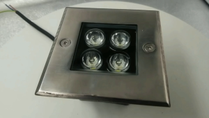 3W/4W Outdoor LED Underground Light Waterproof IP67 Buried Lamp Pathway Tempered Glass Garden Yard landscape 220v 12v 24v