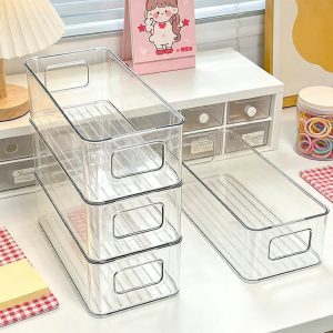 Long Narrow Clear Acrylic Storage Box