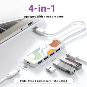Lenovo | High-speed All-in-one Multifunctional Aesthetic Aluminum Laptop Dock 3.0