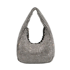 URCDN RDALVO | Túi Clutch Đeo Tay Qua Vai Đính Hột Pha Lê Sang Trọng Dành Cho Tiệc