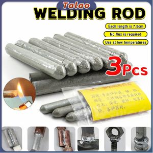 Talao Low Temperature Welding Rod 3Pcs Metal Welding Wire for Aluminum/Iron Metal Repair
