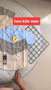 353 Hem Kids Kemeja Anak Laki-Laki Usia 5-12 Tahun