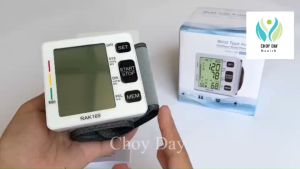 เครื่องวัดความดันโลหิตที่ข้อมือดิจิตอล เครื่องวัดอัตราการเต้นหัวใจ รุ่นRAK-169