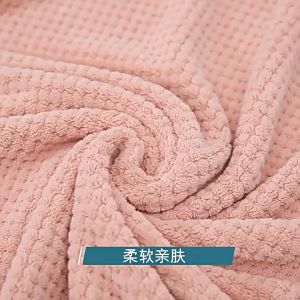 ผ้าเช็ดตัวรังผึ้ง【ขนาด175x90ซม.】ผ้าขนหนูอาบน้ำ ขนนุ่ม ซับน้ำดี ผืนใหญ่ห่อตัวได้ ราคาถูกนุ่ม