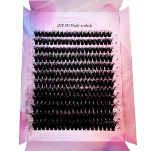 Bộ Mi Giả 240 Sợi 5D DIY Kiểu CC Curl Mềm Mại Dày 80D Dài 10-20mm Làm Thủ Công Dành Cho Người Lớn (nam/nữ)