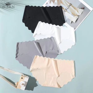 ECMLN Quần Lót Liền Mạch Cho Nữ Quần Lót Lụa Vô Hình Dùng Thân Thiết Gợi Cảm Quần Sịp Nữ Thoải Mái