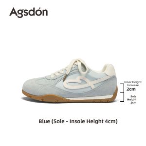 Agsdon | Attractive Thick Sole Elevation Leisure Sneakers for Women