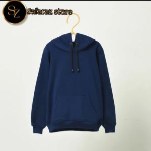 Sweater Hoodie Polos Dewasa Bahan Fleece Tebal Pakaian Pria Atasan Hoodie & Sweatshirt