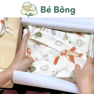 Set Quà Tặng Đầy Tháng Bé Bông Đồ Sơ Sinh Nhiều Lựa Chọn 0-12 tháng cho bé trai bé gái KÈM HỘP