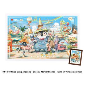 3D-JP | Relaxing and Decorative Adult Plastic Puzzle 1000 Pieces
