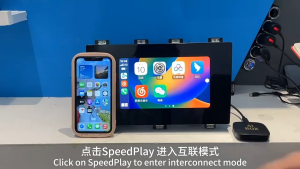 Smart Ai Box CarPlay Android Wireless dengan Bluetooth WiFi 5GHz