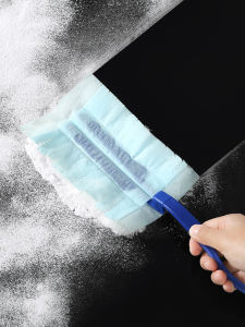 Static Electricity Duster For Home Disposable Chicken Feather Duster Cleaning Set Gray Dust Collection Bed Bottom Handy Gadget Dust Cleaning Blanket