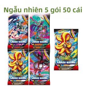 Bandai | Hộp Booster Pokemon Cards Chaos Rising 2026 Tiếng Anh TCG 36 Gói 360 Thẻ Bài Sưu Tập Trò Chơi Thẻ Bài Cho Trẻ Em Làm Quà Tặng