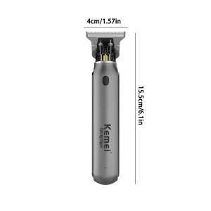 Kemei | Tông Đơ Cắt Tóc Không Dây Kemei KM-1757 Sạc USB Lưỡi Dao Cắt Không Dây Chuyên Nghiệp Dành Cho Râu Ria Mép Cơ Thể & Đầu - Sử Dụng Ướt/khô