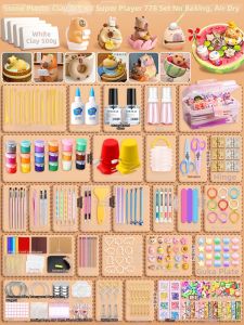 No-Bake Rapid-Forming Clay Kit White