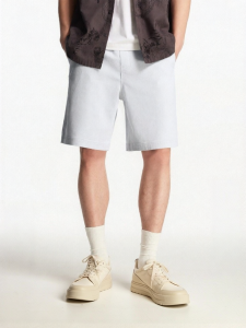 Jack Jones | Elastic Drawstring Waist Casual Straight Leg Shorts