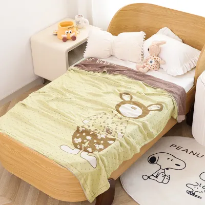 Chăn Em Bé Cảm Giác Mát Lạnh Sợi Tre