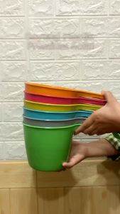 Gayung Mandi Plastik Ciduk Air Gambar Plastic Water Scoop Scooper Bahan Tebal Kuat Murah Serbaguna