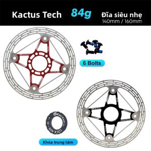 KACTUS Đĩa Phanh Thủy Lực Cường Độ Cao Rotor MTB Đĩa Phanh Nổi 140mm/160mm/180mm/203mm Dành Cho Xe Đạp MTB Xe Đạp Đường Trường