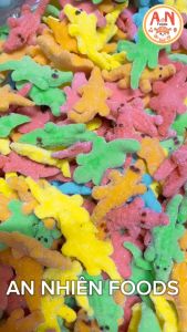 Kẹo dẻo trái cây cá sấu (thơm ngon- có video)