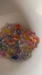 70pcs Cute Candy Star beads size 12mm for diy jewelry crafts beading mix colors