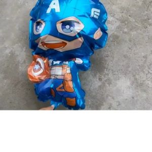 (Gifts Home) Balon Foil Karakter Large Marvel Captain America Iron Man Spiderman