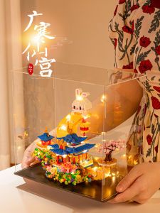 2025 New Puzzle Toy Building Model High Difficulty Assembly Intelligence Stacking Blocks Traditional Peg Structure Palace Puzzle