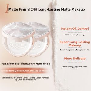 FIVE CEREALS | Long-lasting Waterproof Sweat-proof Oil-control Face Powder