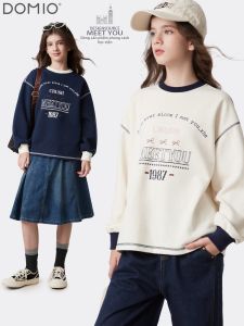 DOMIO | Quần Áo Dài Tay Hoodie Mới Cho Bé Gái Mùa Xuân Thu