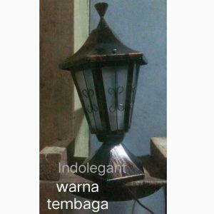 lampu pagar klasik lampu hias pilar pagar model klasik terkini dekorasi outdoor