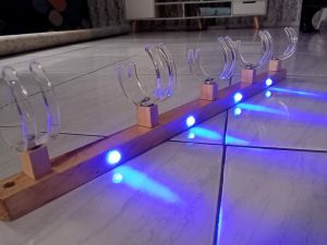PAKET SET 5 KANCO AKRILIK (5mili) + DUDUKAN LED PENGUMPUL IKAN