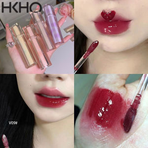 HKHO Son Bóng Tráng Gương Trà Đá Son Bóng Nước Son Bóng Thạch Thủy Tinh Son Dưỡng Ẩm