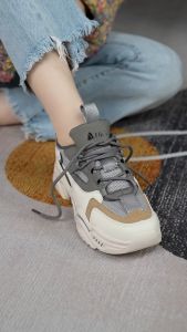 Fashion Thick Bottom Korean Rubber Shoes for Women