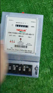 Đồng Hồ Điện Cơ 3 Pha 4 Dây NEXUS 100A Kiểu Dáng Điện Tử (Có Giấy Kiểm Định)